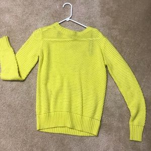 Yellow sweater